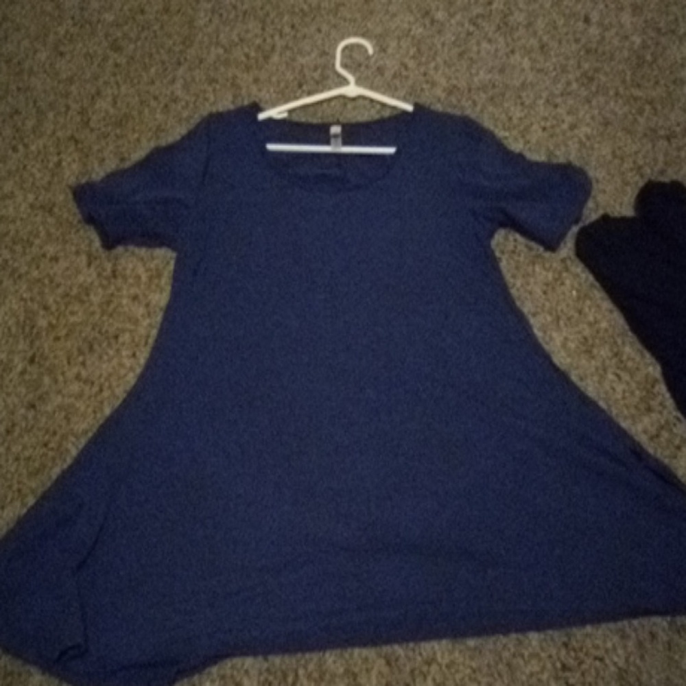 Navy blue lularoe irma